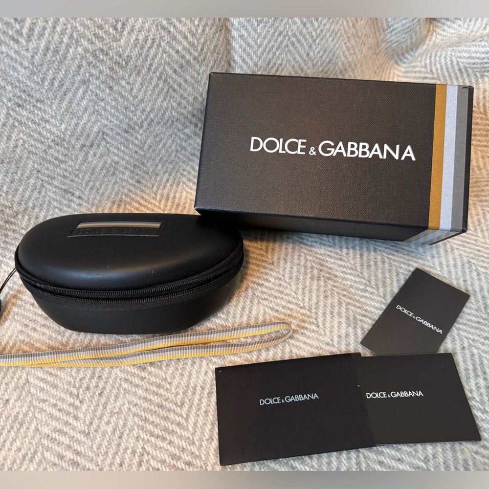 Dolce & Gabbana sunglass case and box